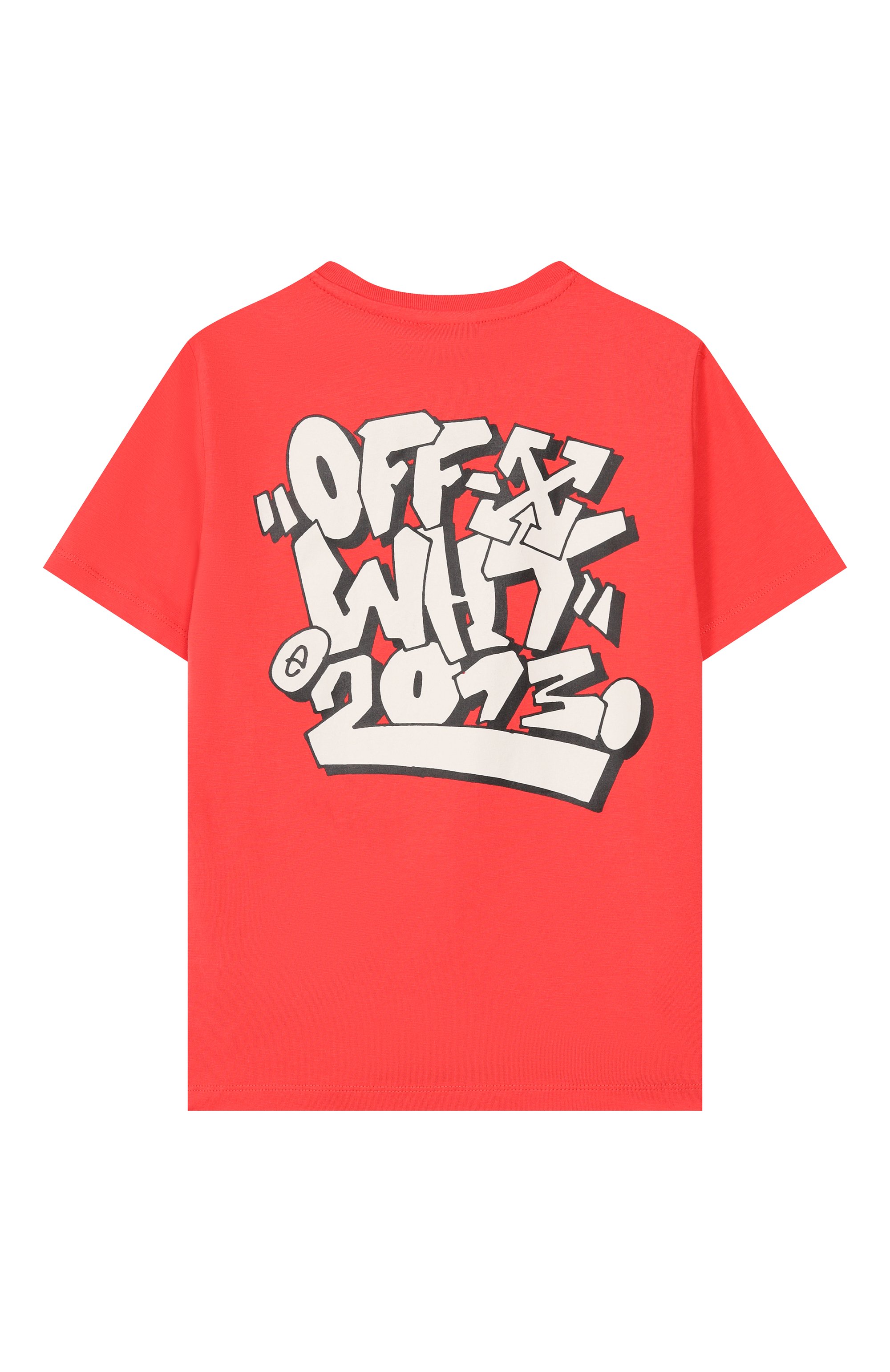 Хлопковая футболка OFF-WHITE, арт. 0BAA002F25JER00B/4-12, фото 2