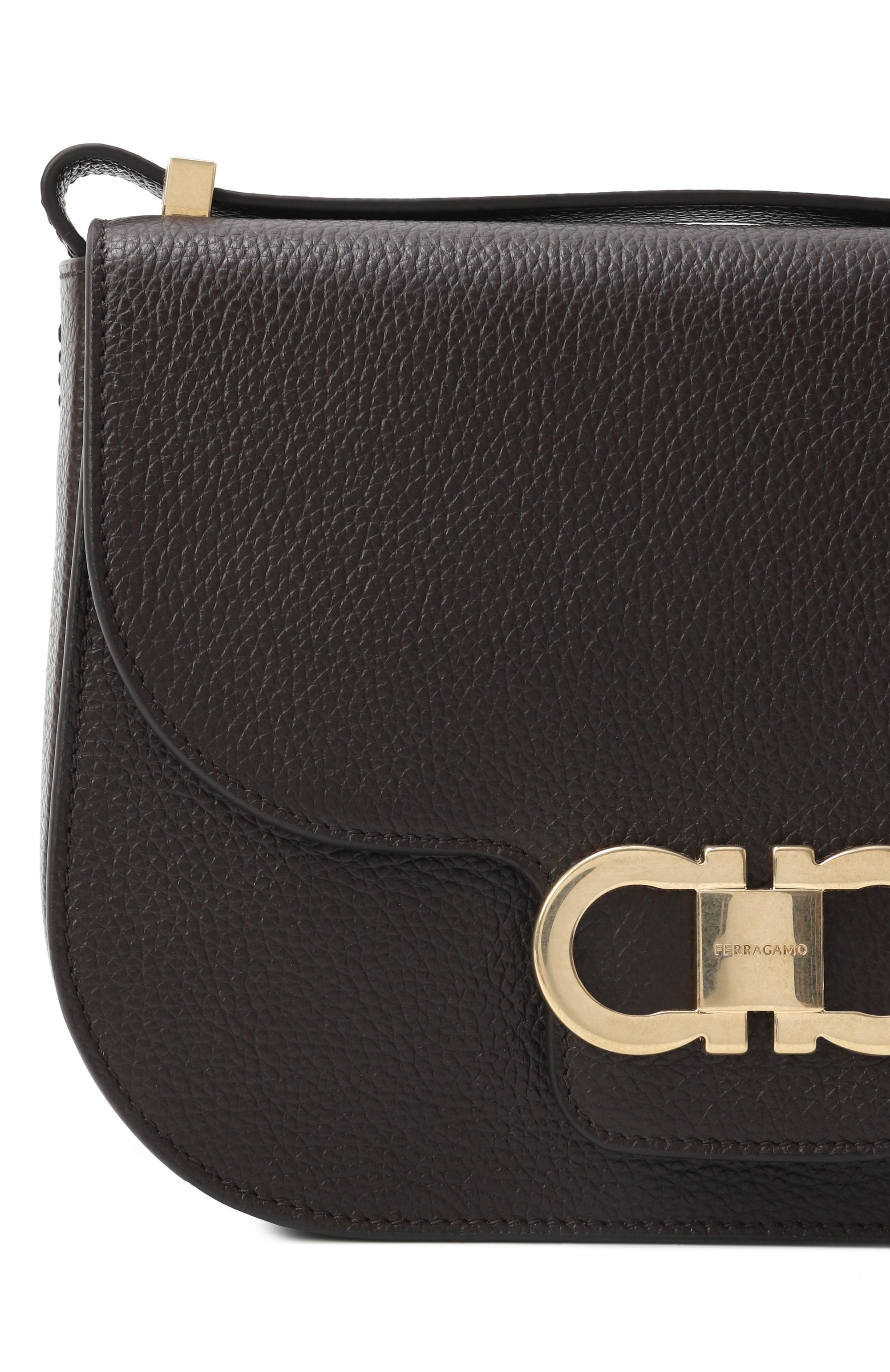 Сумка double gancini FERRAGAMO, арт. 219867/781036, фото 3