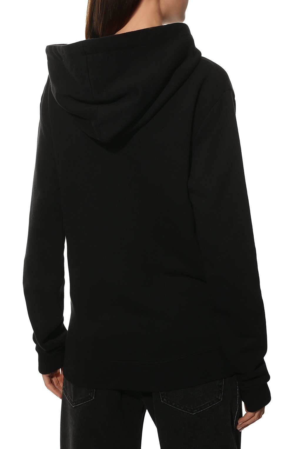 Хлопковое худи SAINT LAURENT, арт. 464343/YB2EZ, фото 4