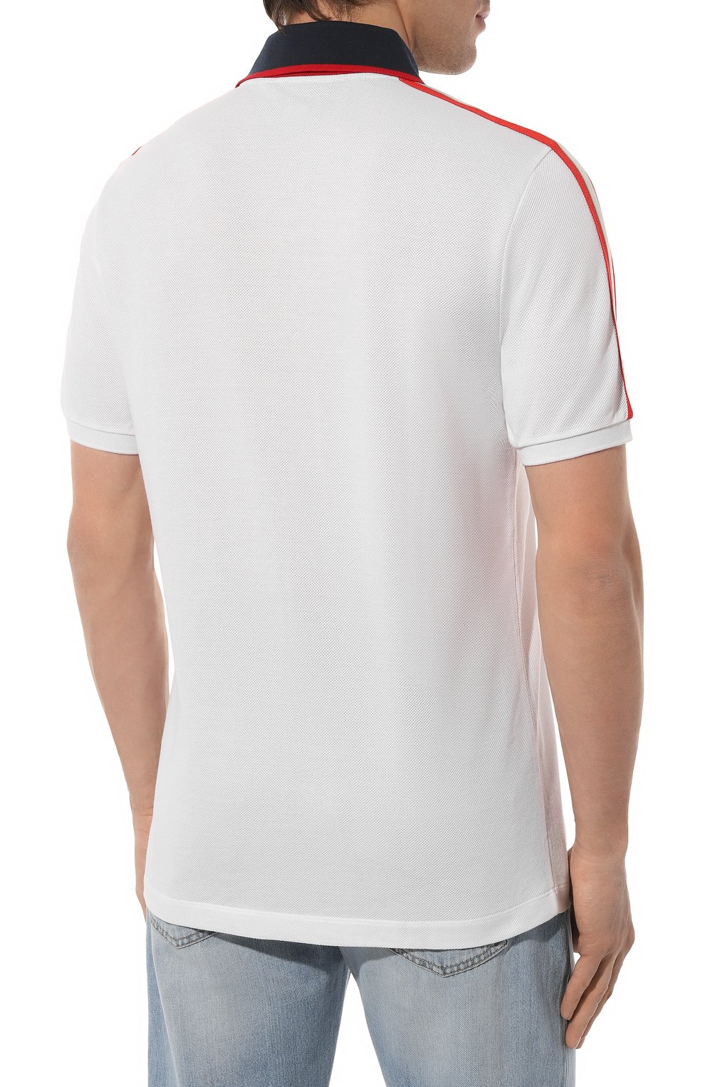 Хлопковое поло GUCCI, арт. 500972 X9M38, фото 4