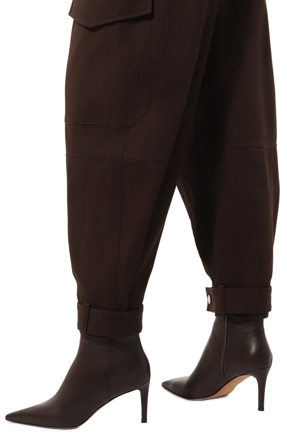 Кожаные ботильоны KITON, арт. D56823K0524F07, фото 3