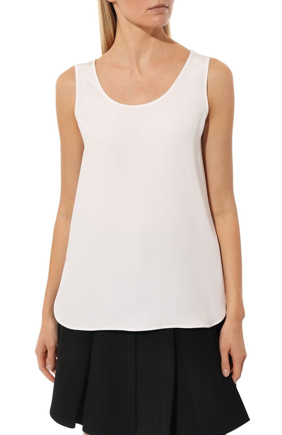 Шелковый топ KITON, арт. D51443K09S67, фото 3