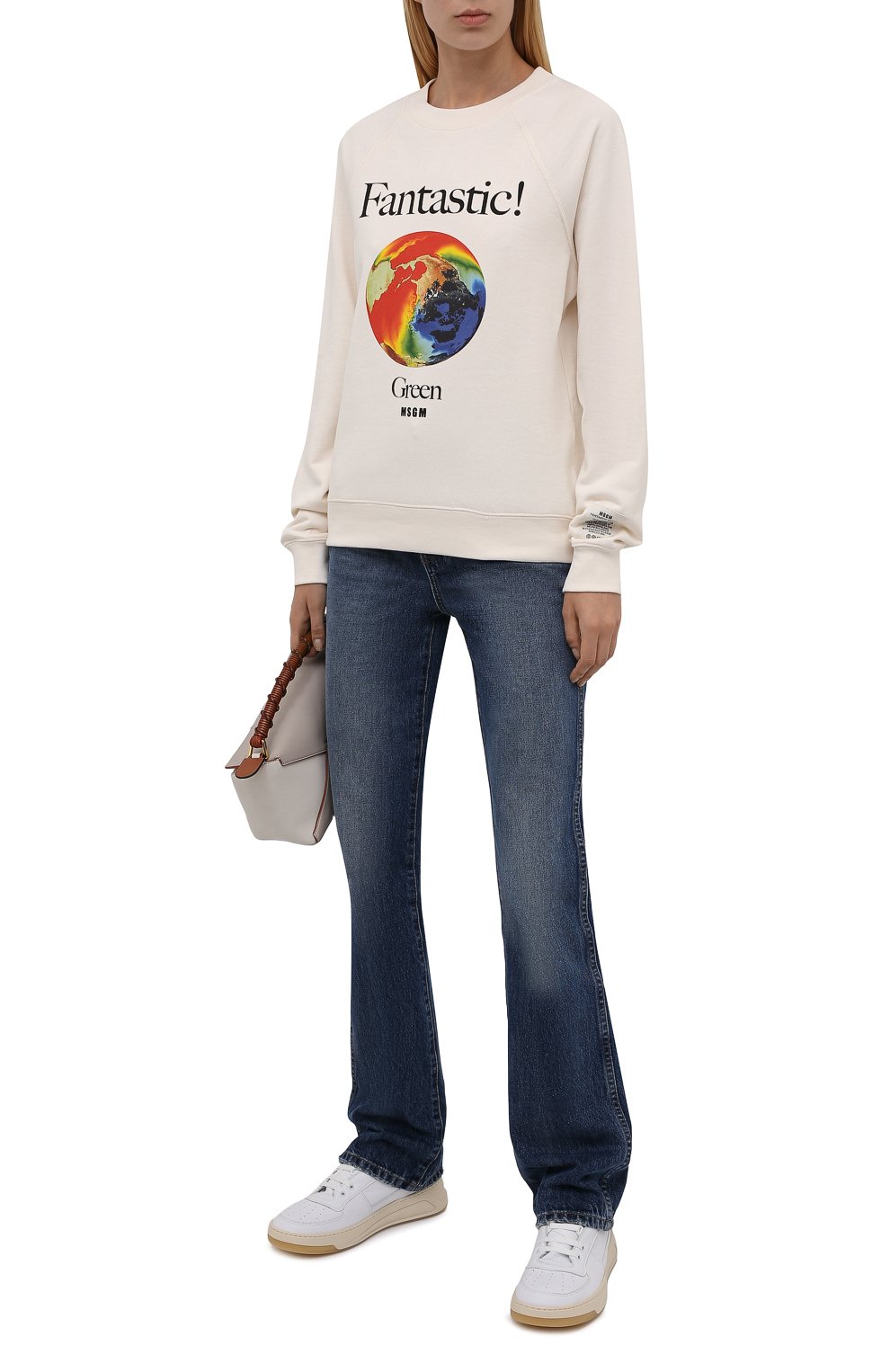 Хлопковый свитшот MSGM, арт. 3141MDM192 217789, фото 2