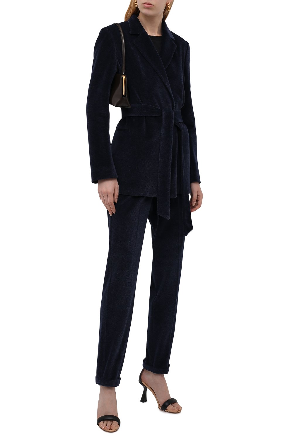 Брюки KITON темно-синего цвета по цене 99500 руб., арт. D37102K01T27, фото 2 Брюки KITON, арт. D37102K01T27, фото 2