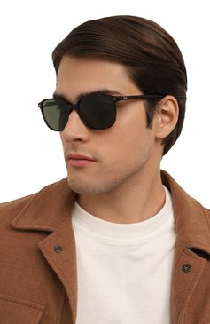 Женские солнцезащитные очки RAY-BAN коричневого цвета, арт. 2193-902/31 | Фото 3 (Кросс-КТ: С/з-унисекс; Региональные ограничения белый список (Axapta Mercury): Не проставлено; Нос: Не проставлено; Материал: Пластик; Тип очков: С/з; Очки форма: Квадратные; Оптика Гендер: оптика-унисекс)