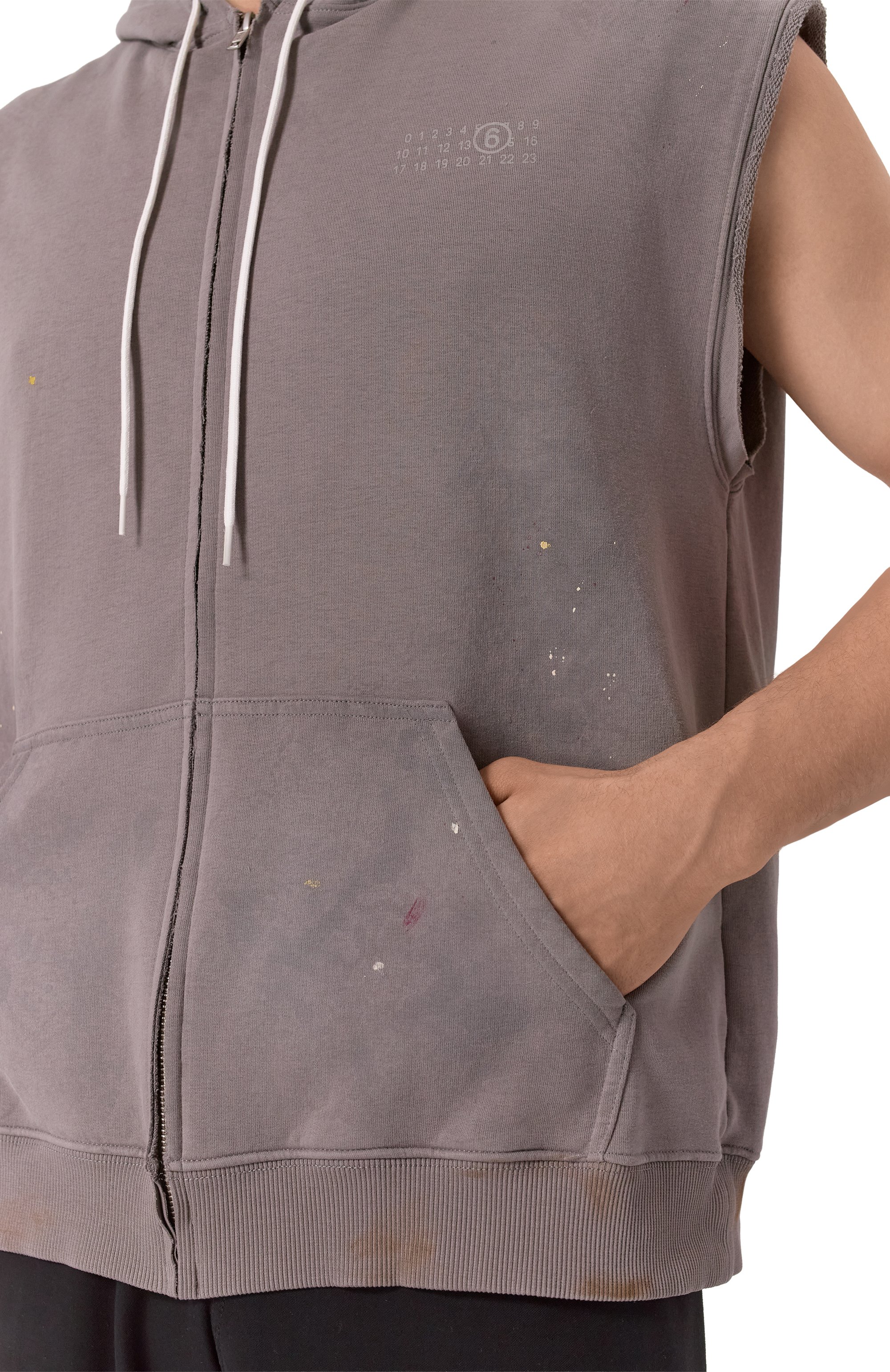 Хлопковый жилет MM6, арт. SH2HG0005/M25013, фото 5