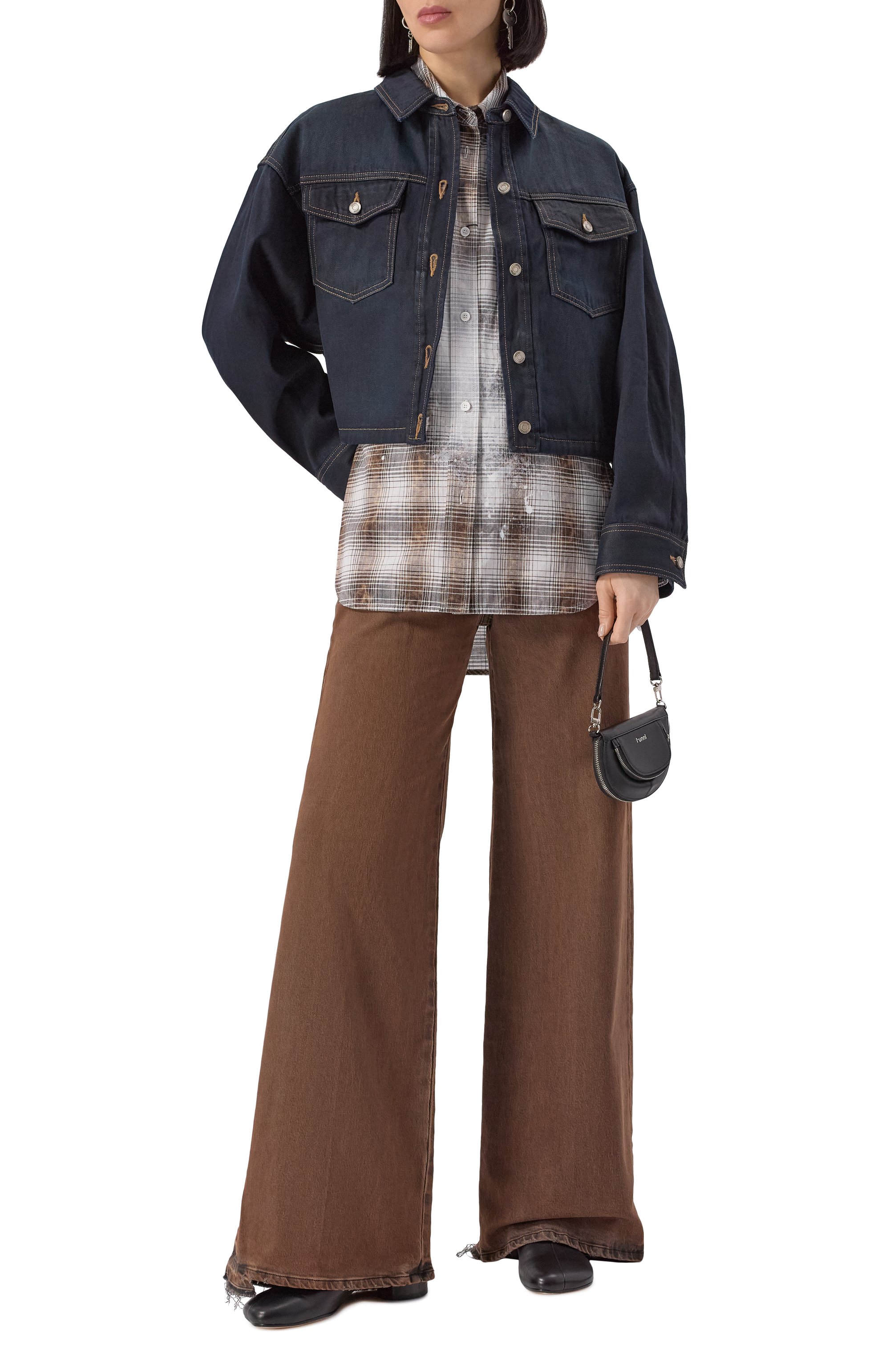 Джинсовая куртка JUUN.J темно-синего цвета по цене 65200 руб., арт. JW5311W05P, фото 2 Джинсовая куртка JUUN.J, арт. JW5311W05P, фото 2