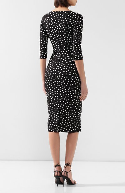 Платье в горох DOLCE & GABBANA, арт. F6C1ET/FSGR2, фото 4
