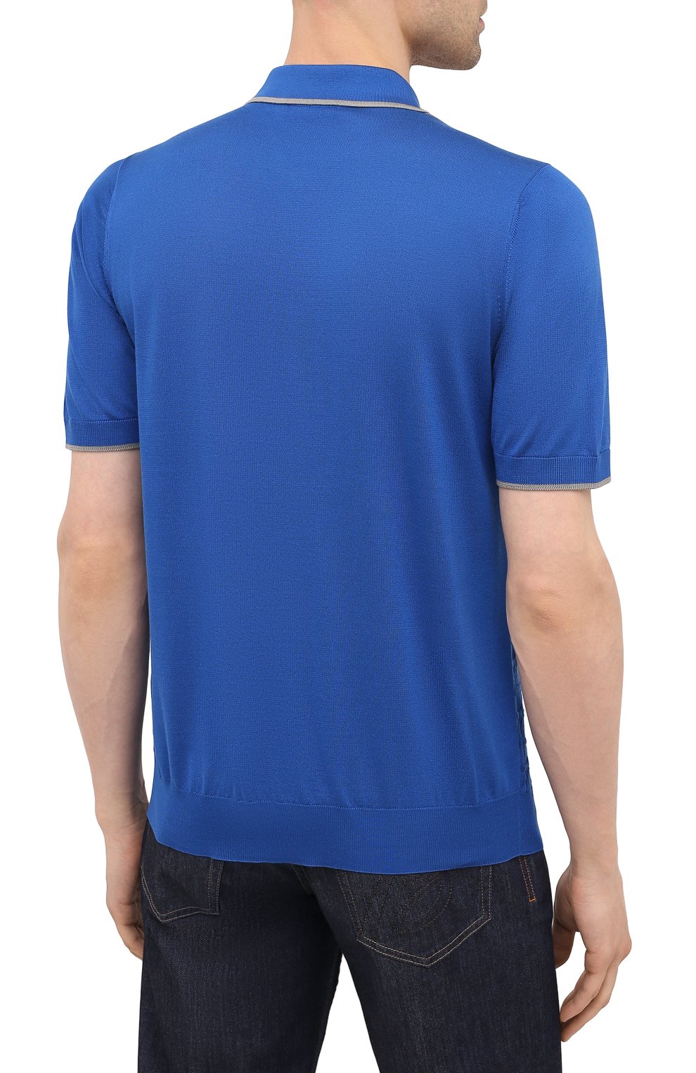 Шелковое поло ZILLI, арт. MBV-PZ032-ZSIL1/MC01, фото 4