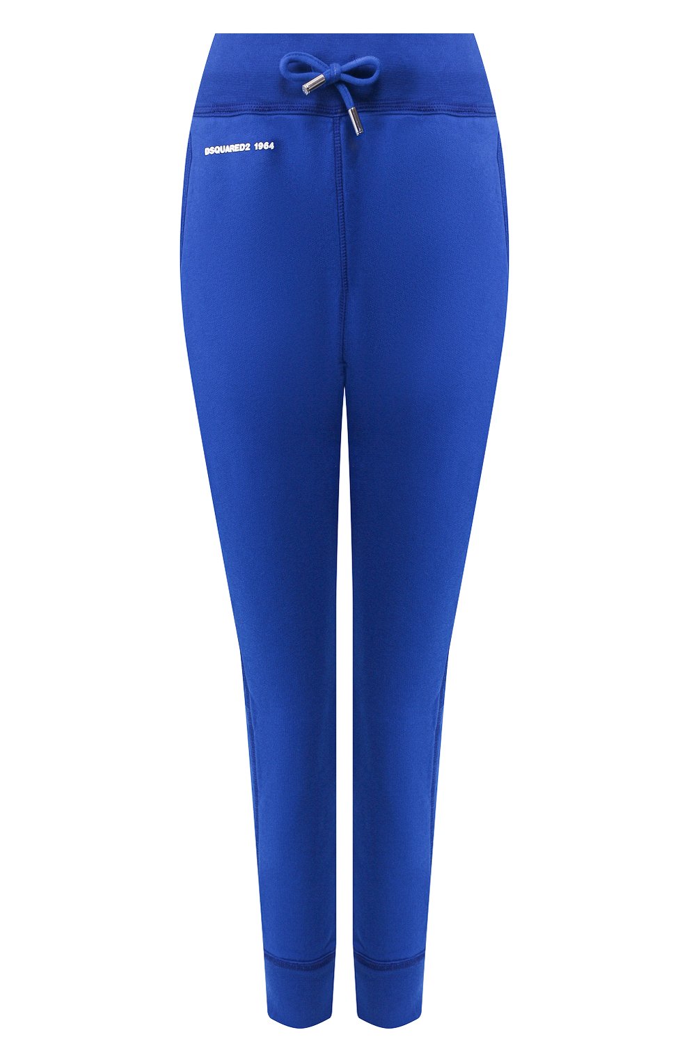 Хлопковые джоггеры DSQUARED2 синего цвета по цене 32600 руб., арт. S72KA0989/S25030, фото 1 Хлопковые джоггеры DSQUARED2, арт. S72KA0989/S25030, фото 1