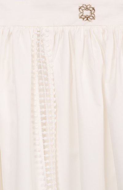 Хлопковая  юбка ELIE SAAB JUNIOR, арт. EFG0044 MX/TS0724, фото 3