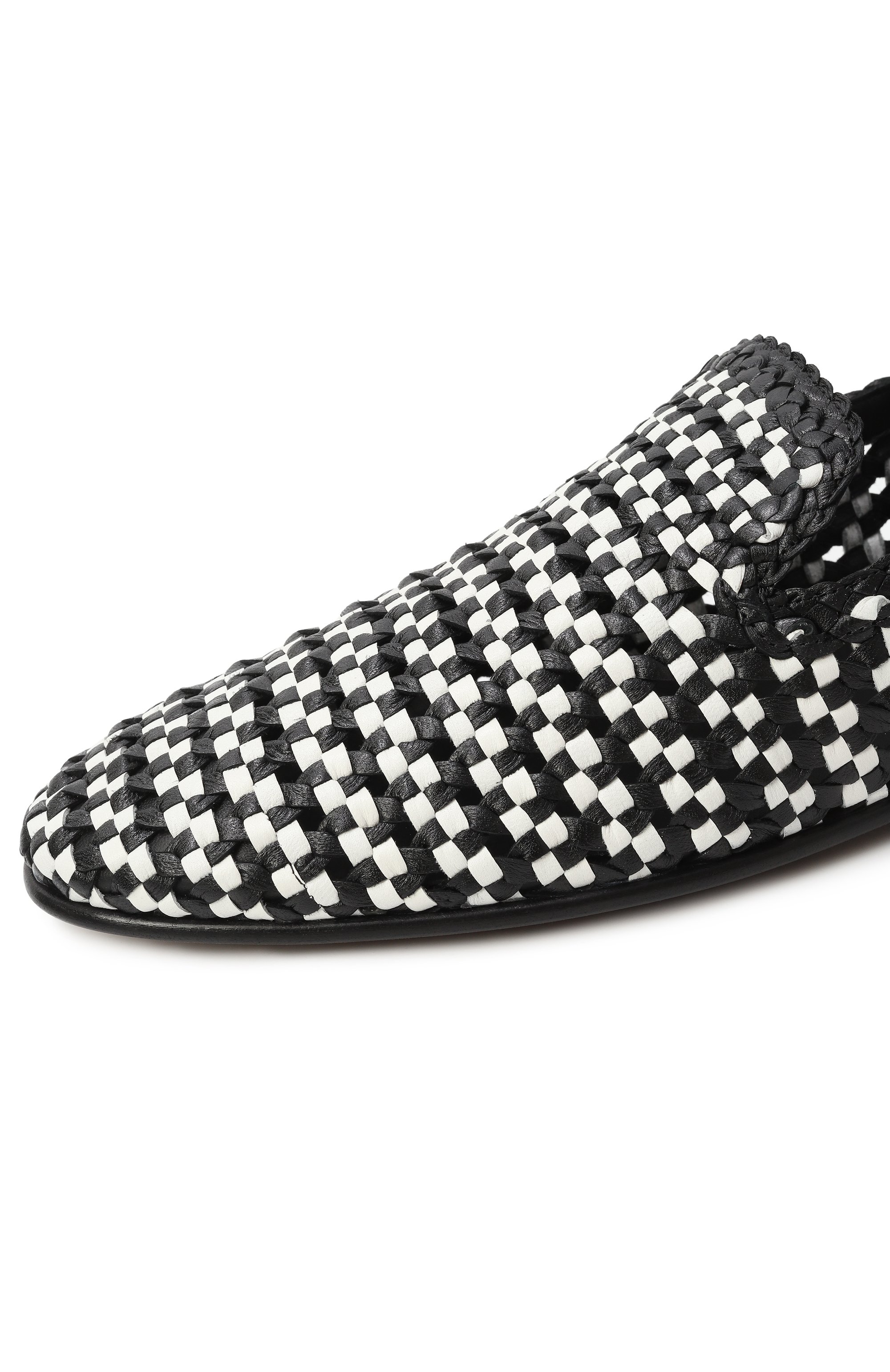 Кожаные лоферы DOLCE & GABBANA, арт. A50687/A9M51, фото 7