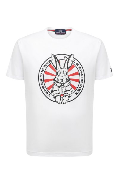Хлопковая футболка PAUL&SHARK, арт. 23411499/C00/3XL-6XL, фото 1