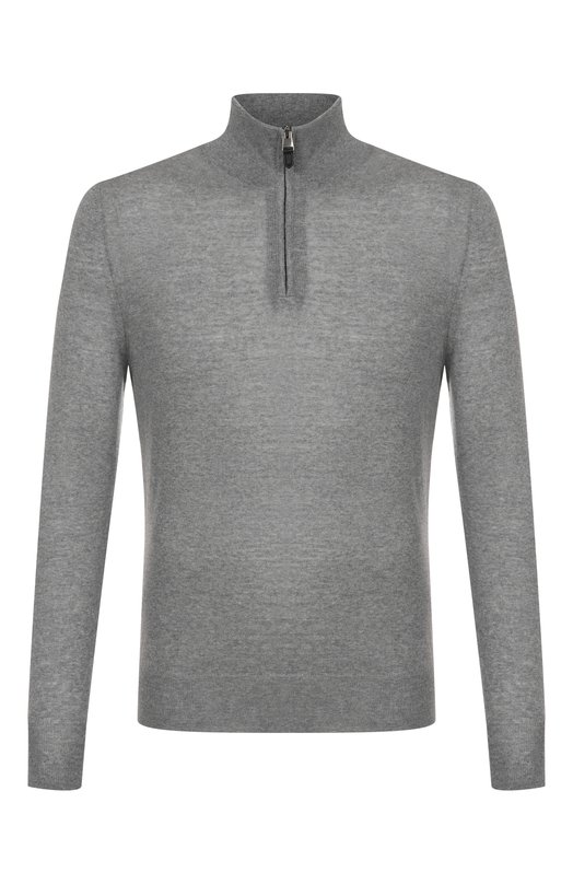 Шерстяной джемпер Canali C0015/MK01149 Серый C0015/MK01149