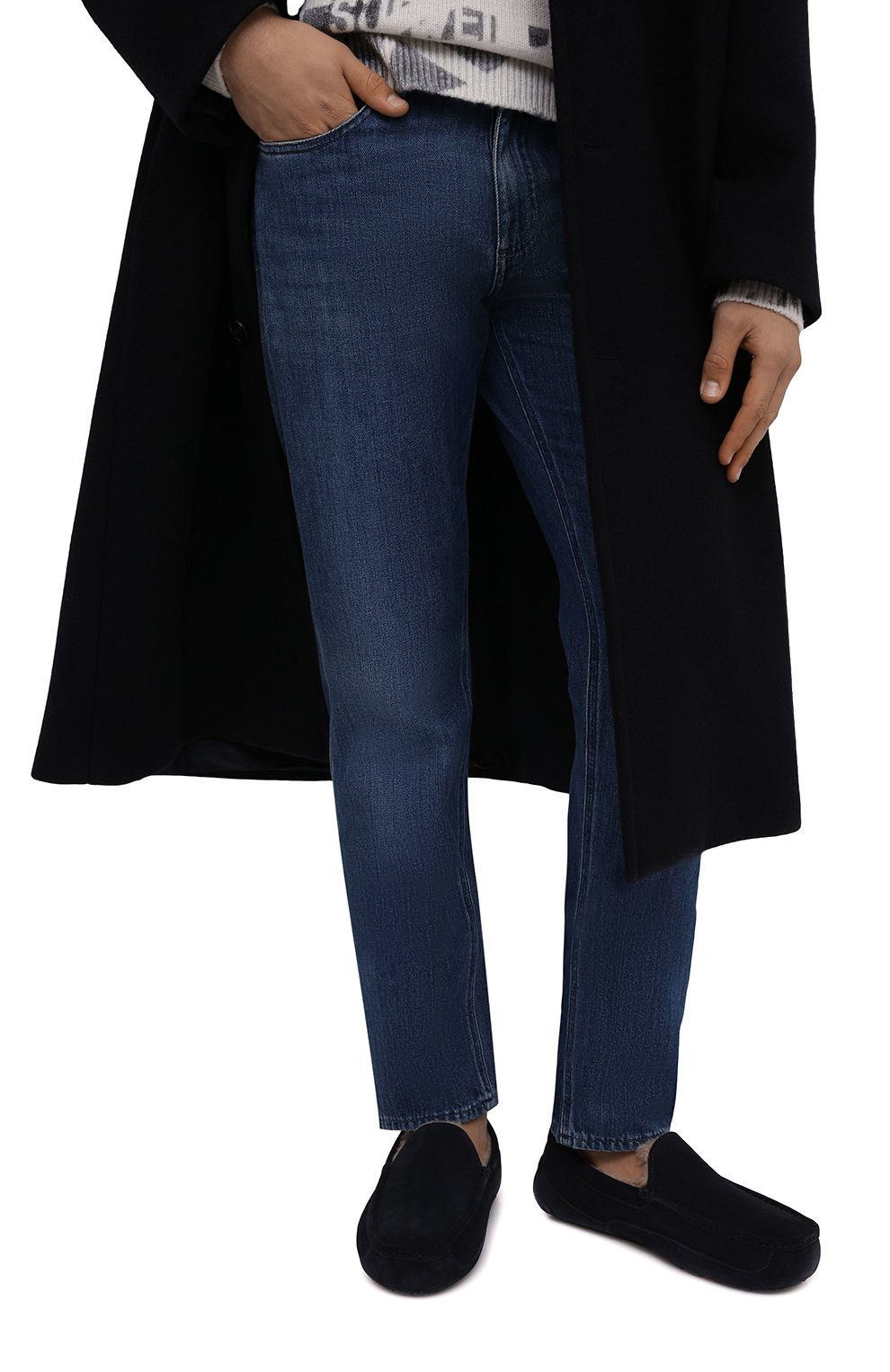 Замшевые мокасины ascot UGG, арт. 1101110_TNVY, фото 3