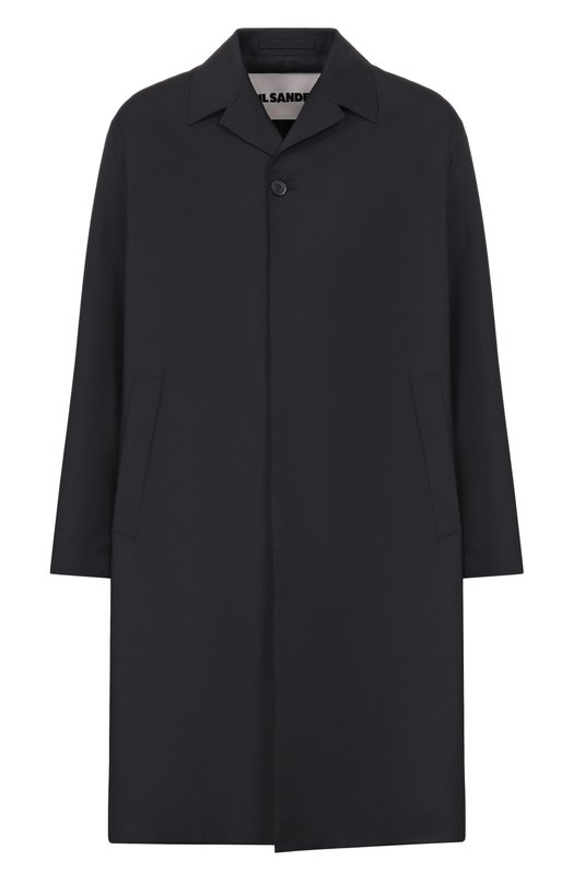Шерстяное пальто Jil Sander J22SW0097/J41444 Чёрный J22SW0097/J41444