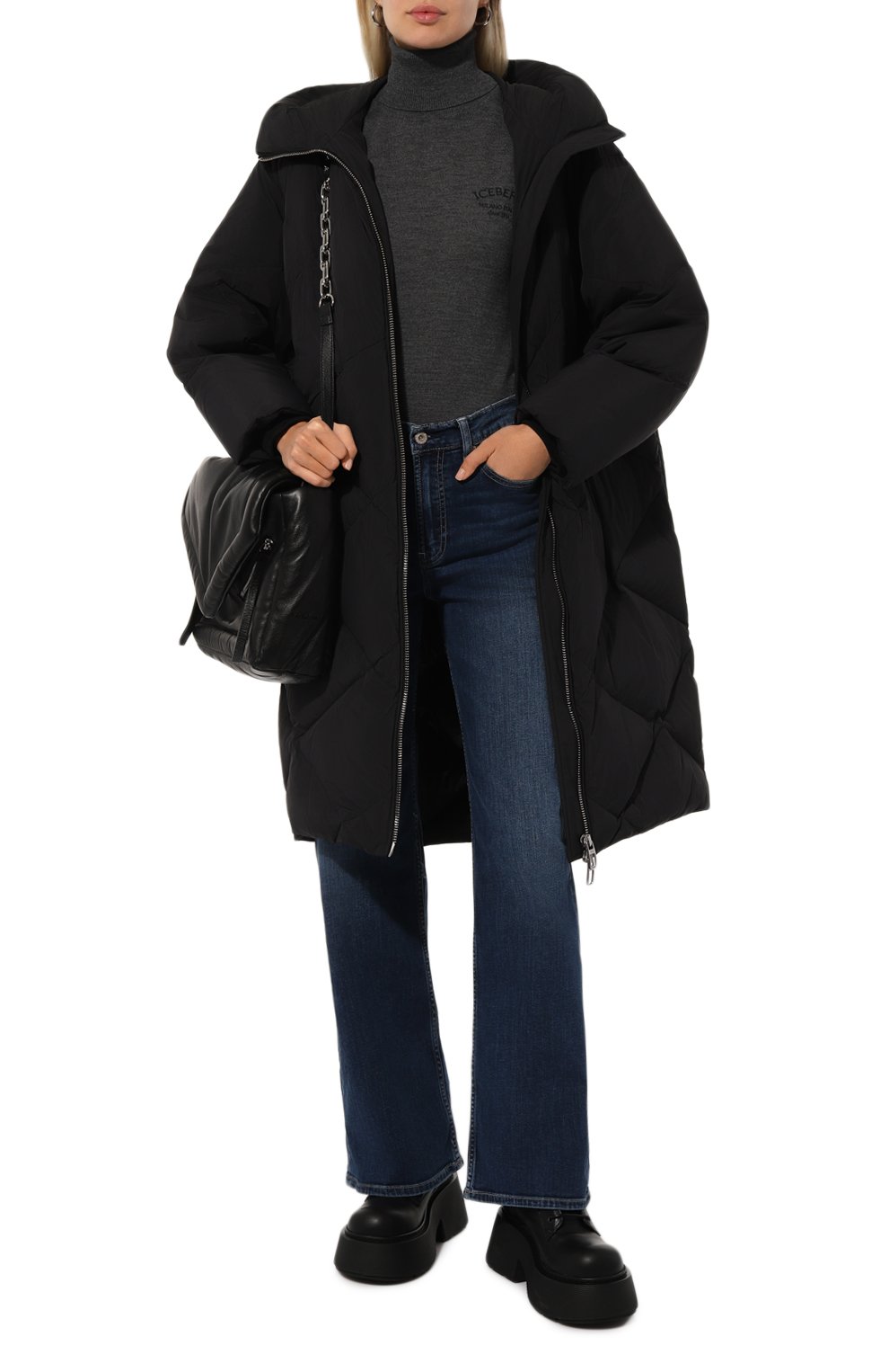 Шерстяная водолазка ICEBERG, арт. A008/9000, фото 2