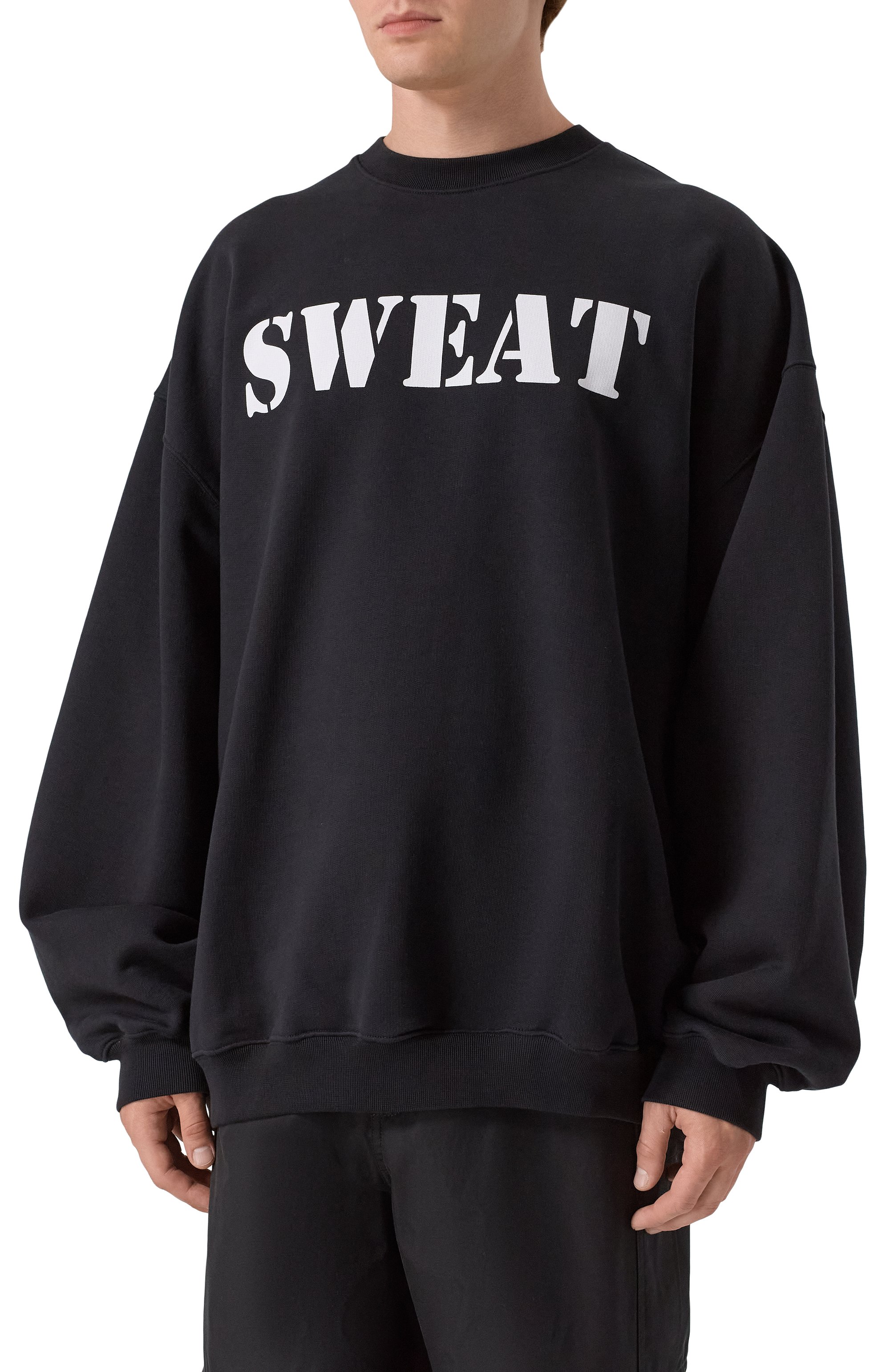 Хлопковый свитшот VETEMENTS, арт. UE54CW140B/1302 M0LLET0N, фото 3
