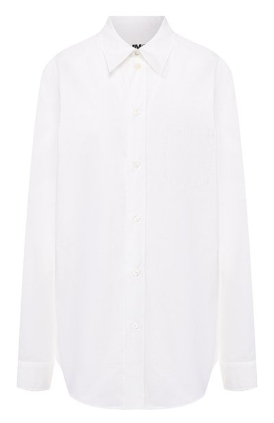 Женская хлопковая рубашка MM6, арт. S32DL0209/S47294