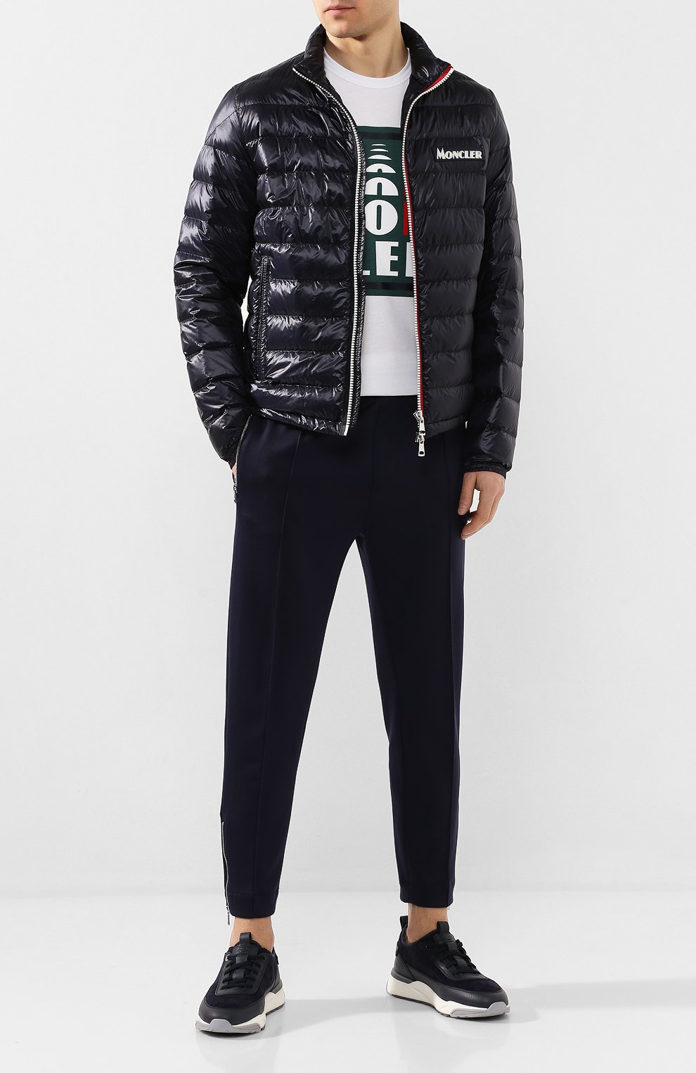 Кожаные кроссовки SANTONI, арт. MBI021323BGRGVBRU75, фото 2