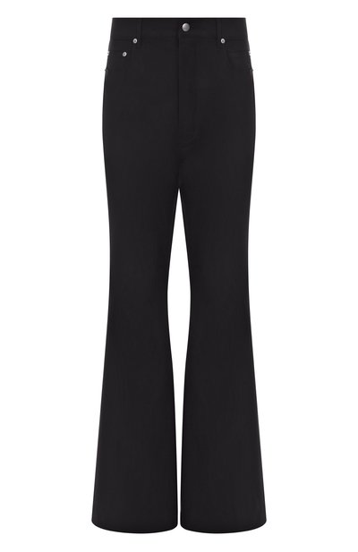 Мужские хлопковые брюки RICK OWENS, арт. RU02E1335/TE