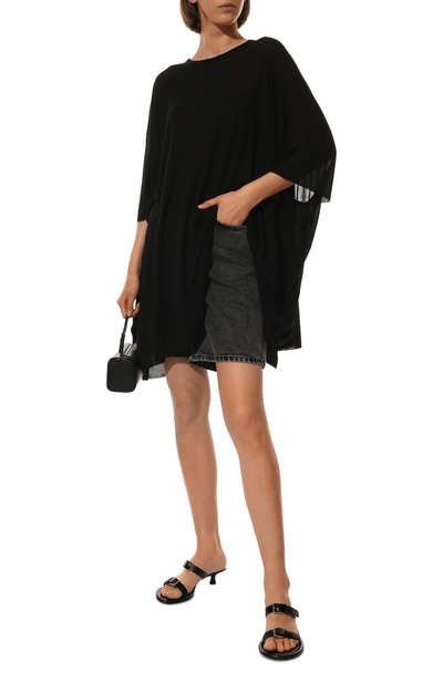 Топ из вискозы и шелка RICK OWENS, арт. RP02B6204/JS, фото 2