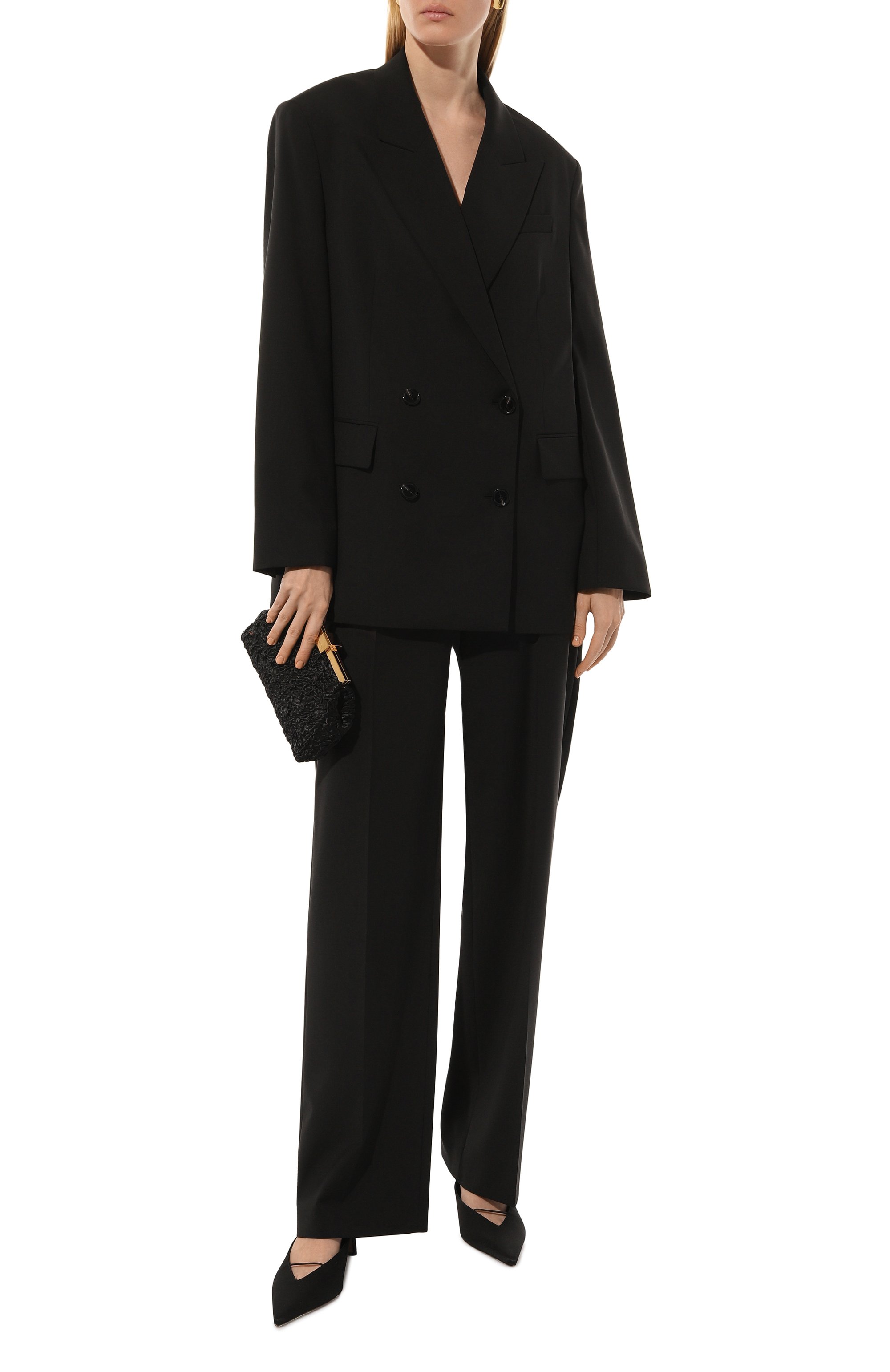 Шерстяные брюки BOSS, арт. 50530900, фото 2