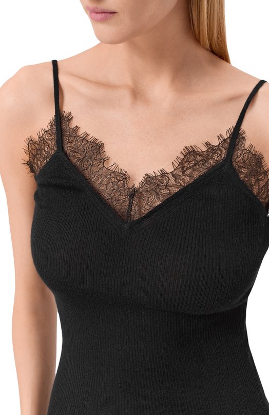 Кашемировая майка arch4 KNVS25352 Чёрный  KNVS25352 Фото 5