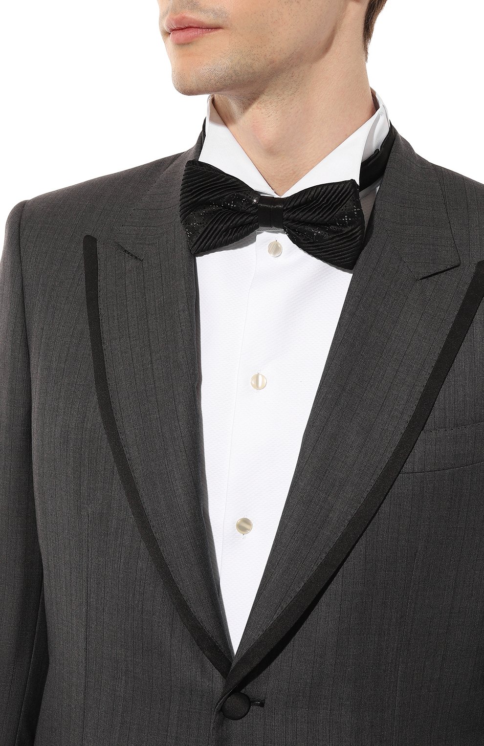 Шелковый галстук-бабочка STEFANO RICCI, арт. HPSC14/SW444, фото 2