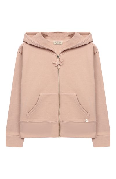 Хлопковый кардиган с капюшоном TWINSET, арт. GJ2031/12A-16A, фото 1