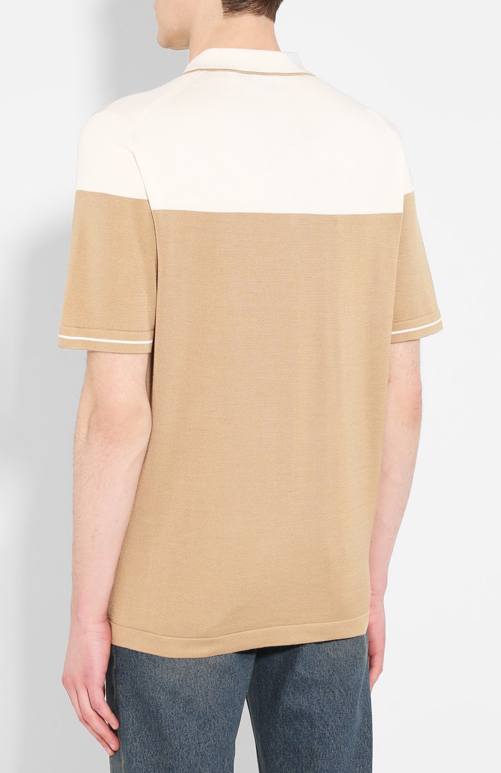 Поло из смеси шелка и кашемира BURBERRY, арт. 8025959, фото 4