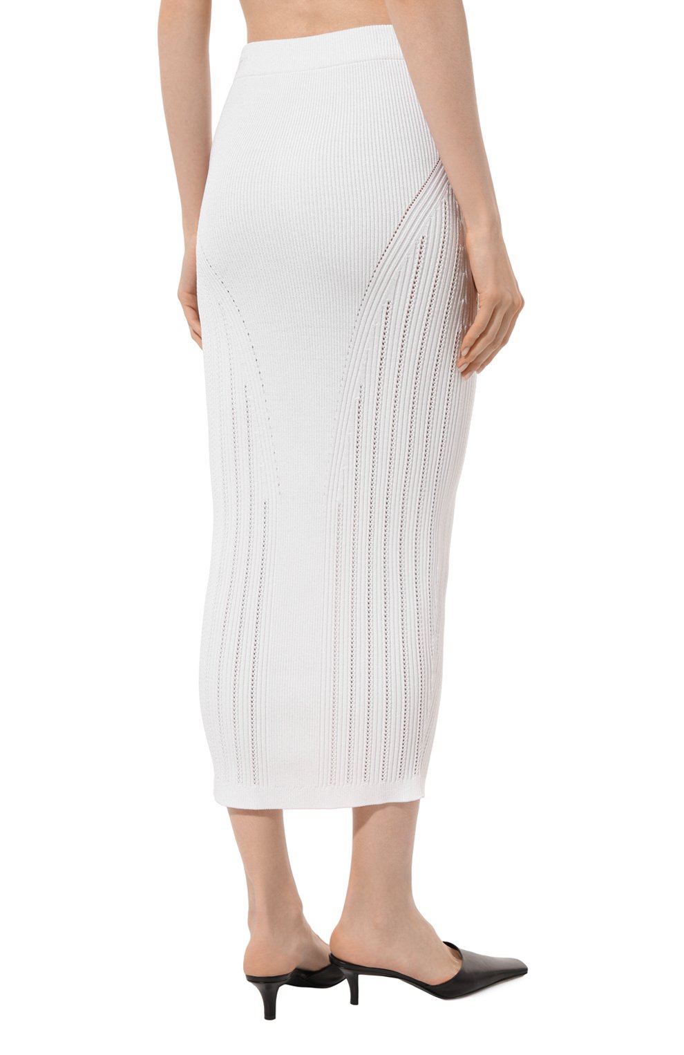 Юбка из вискозы BALMAIN, арт. AF0LD043KE18, фото 4