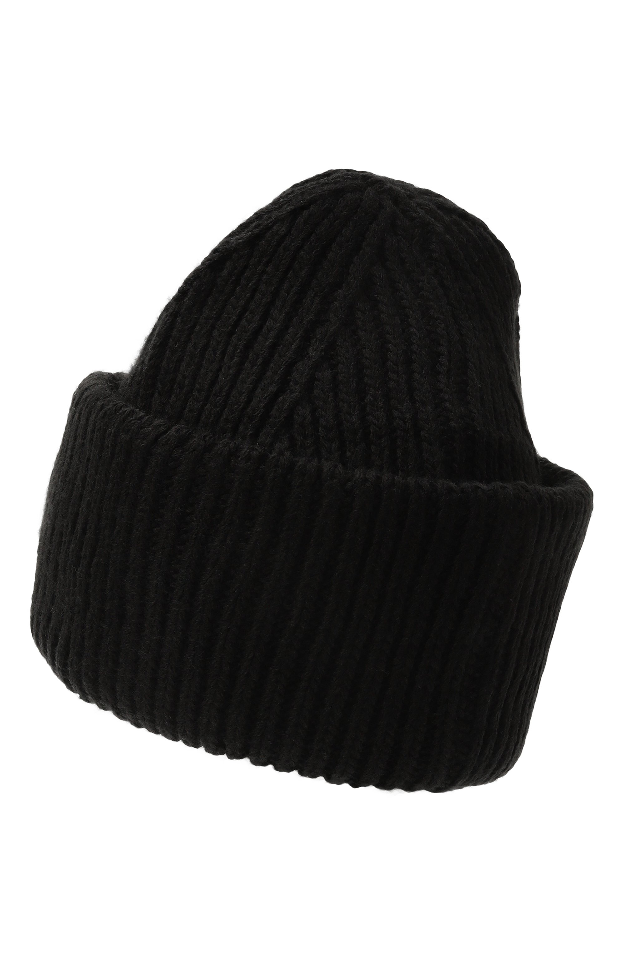 Шапка HINNOMINATE черного цвета по цене 9310 руб., арт. HMACW00130, фото 2 Шапка HINNOMINATE, арт. HMACW00130, фото 2