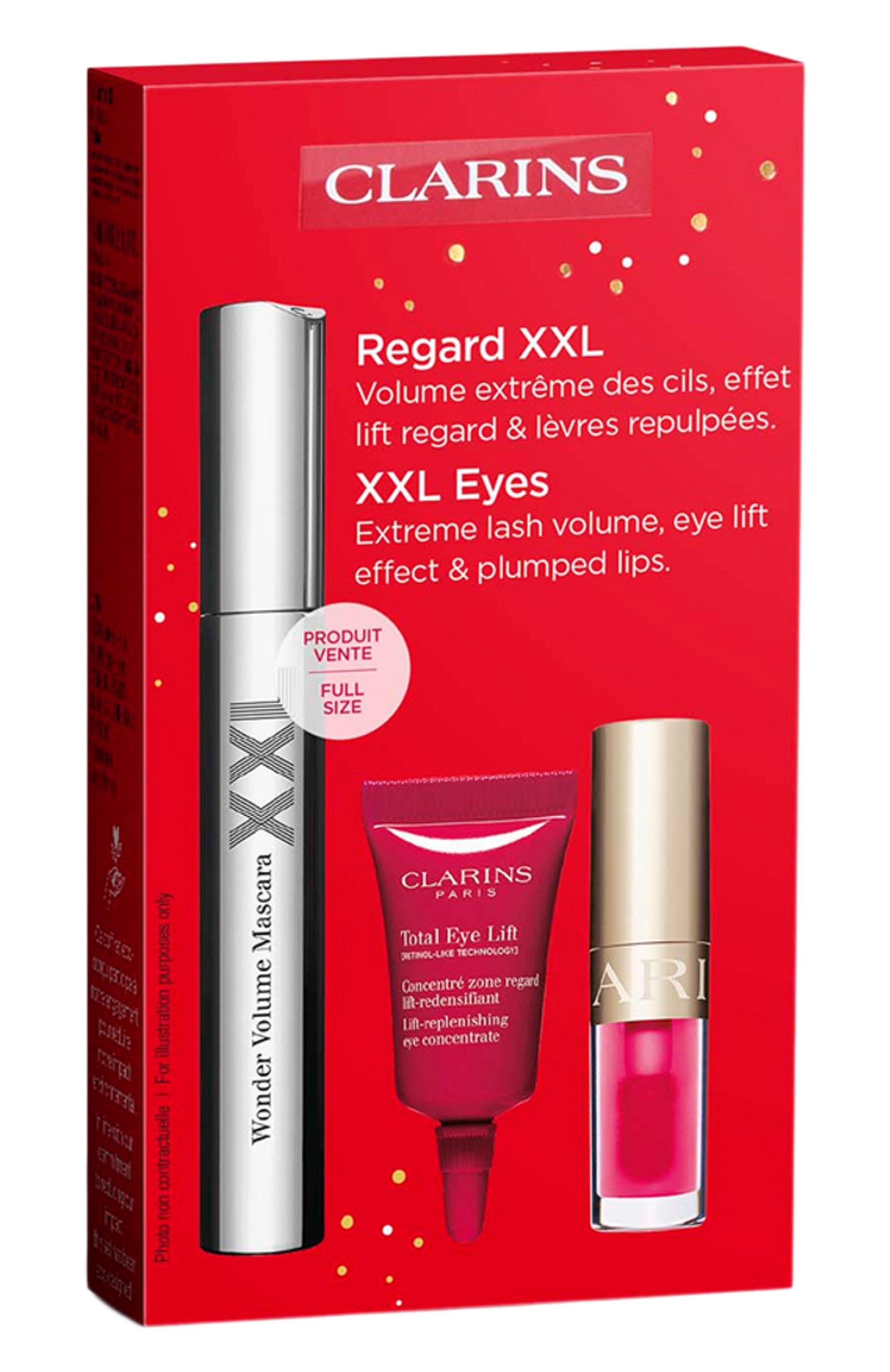 Набор wonder volume xxl routine (8+3+1,4ml) CLARINS, арт. 80121960, фото 4