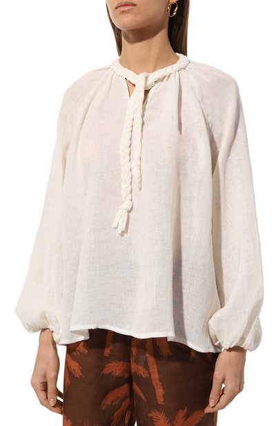 Льняная блузка MANEBI, арт. F11MY, фото 3