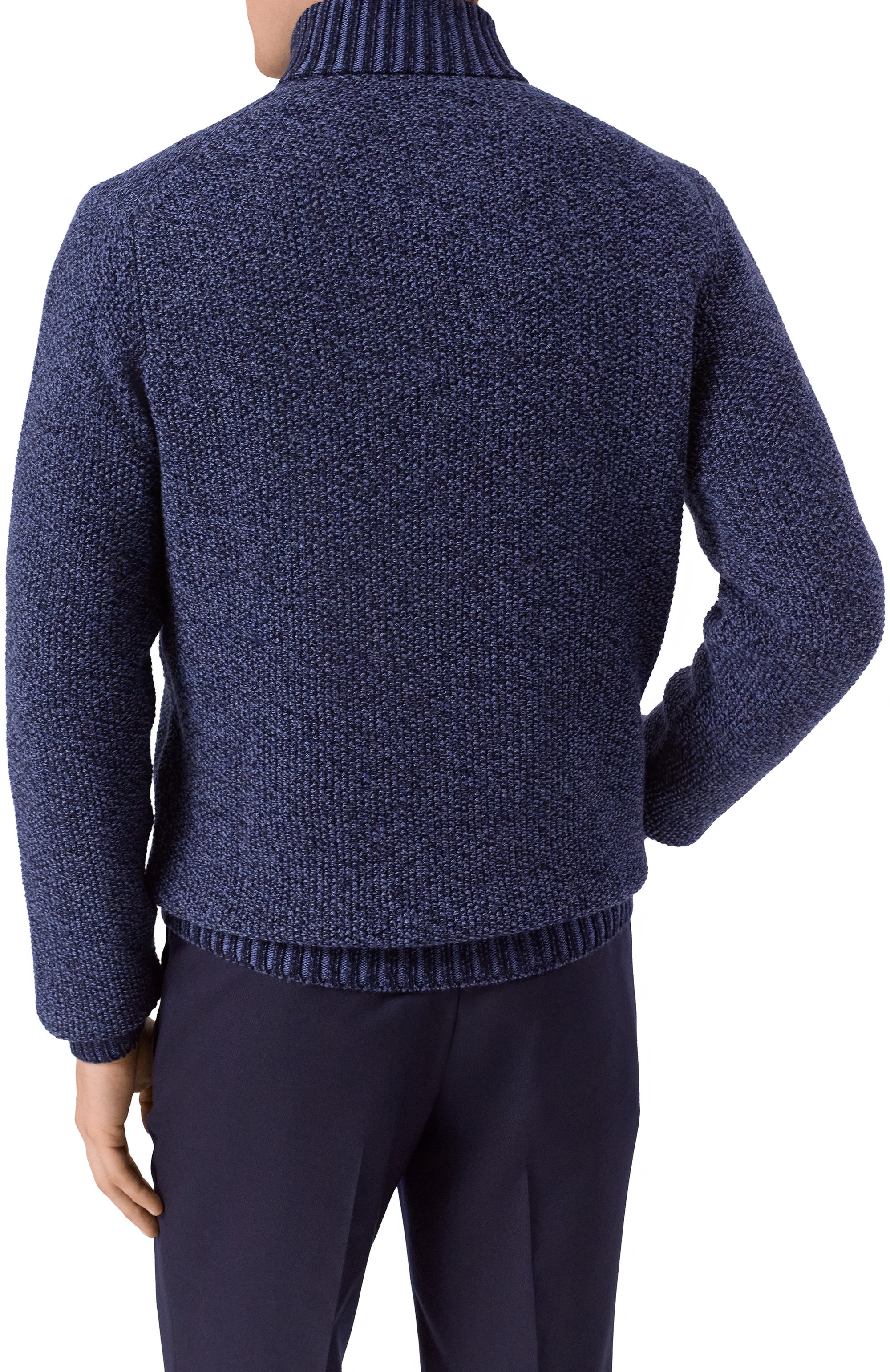 Свитер из шерсти и кашемира ANDREA CAMPAGNA, арт. WU26N0470-07-FN0262, фото 4