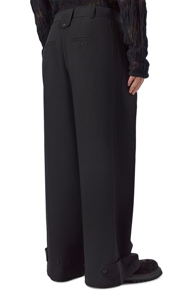 Шерстяные брюки ISABEL BENENATO, арт. UW36S26, фото 4