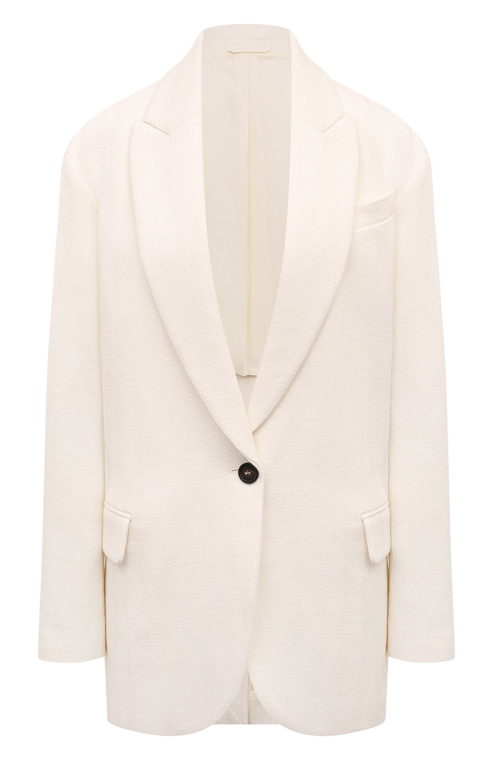 Жакет из хлопка и льна BRUNELLO CUCINELLI, арт. MH5712083, фото 1