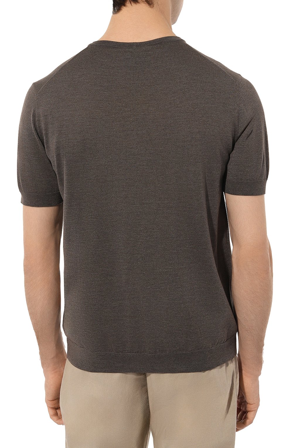 Джемпер из шелка и хлопка GIORGIO ARMANI, арт. 3HSM38/SM63Z, фото 4