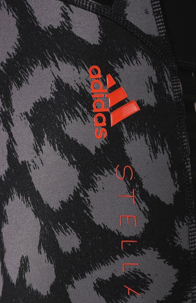 Легинсы с принтом ADIDAS BY STELLA MCCARTNEY черного цвета по цене 7255 руб., арт. DT9388, фото 5 Легинсы с принтом ADIDAS BY STELLA MCCARTNEY, арт. DT9388, фото 5