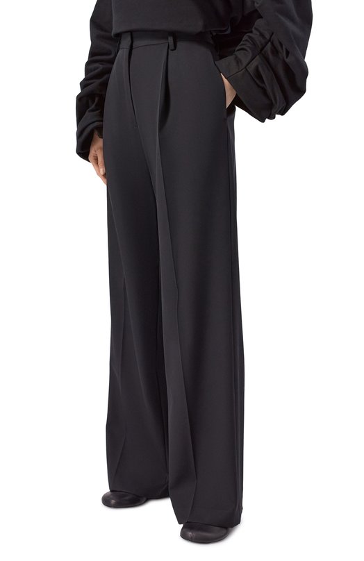Шерстяные брюки Dries Van Noten 010922/3122 Чёрный  010922/3122 Фото 3