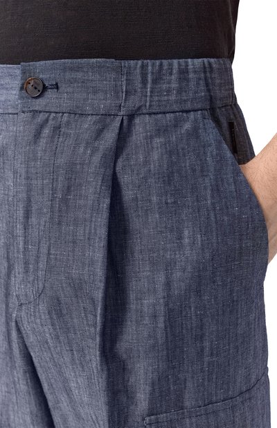 Брюки из хлопка и льна HEVO, арт. T0RREQUETTA 130/H726, фото 5