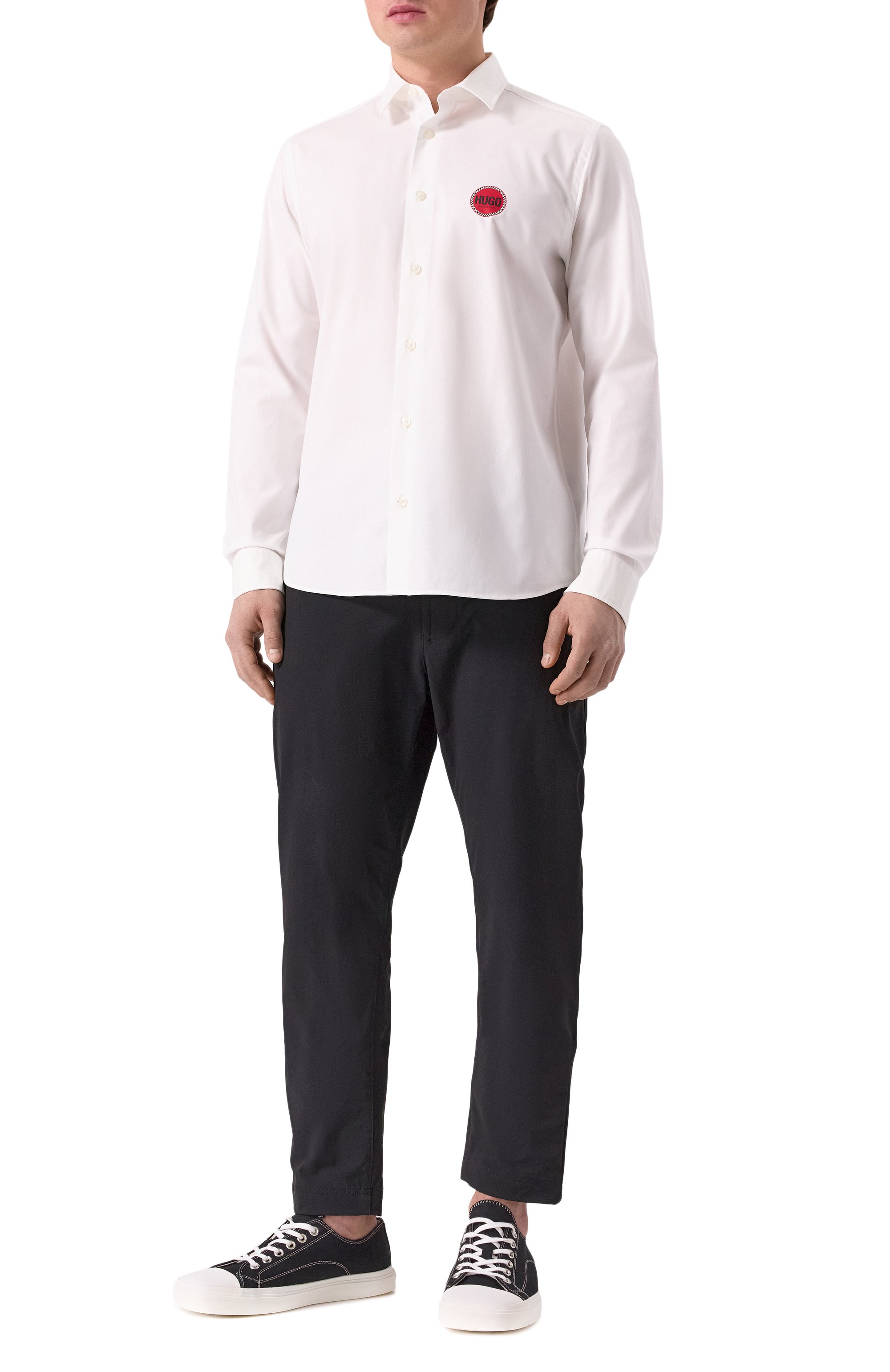 Хлопковая рубашка HUGO, арт. 50534280, фото 2