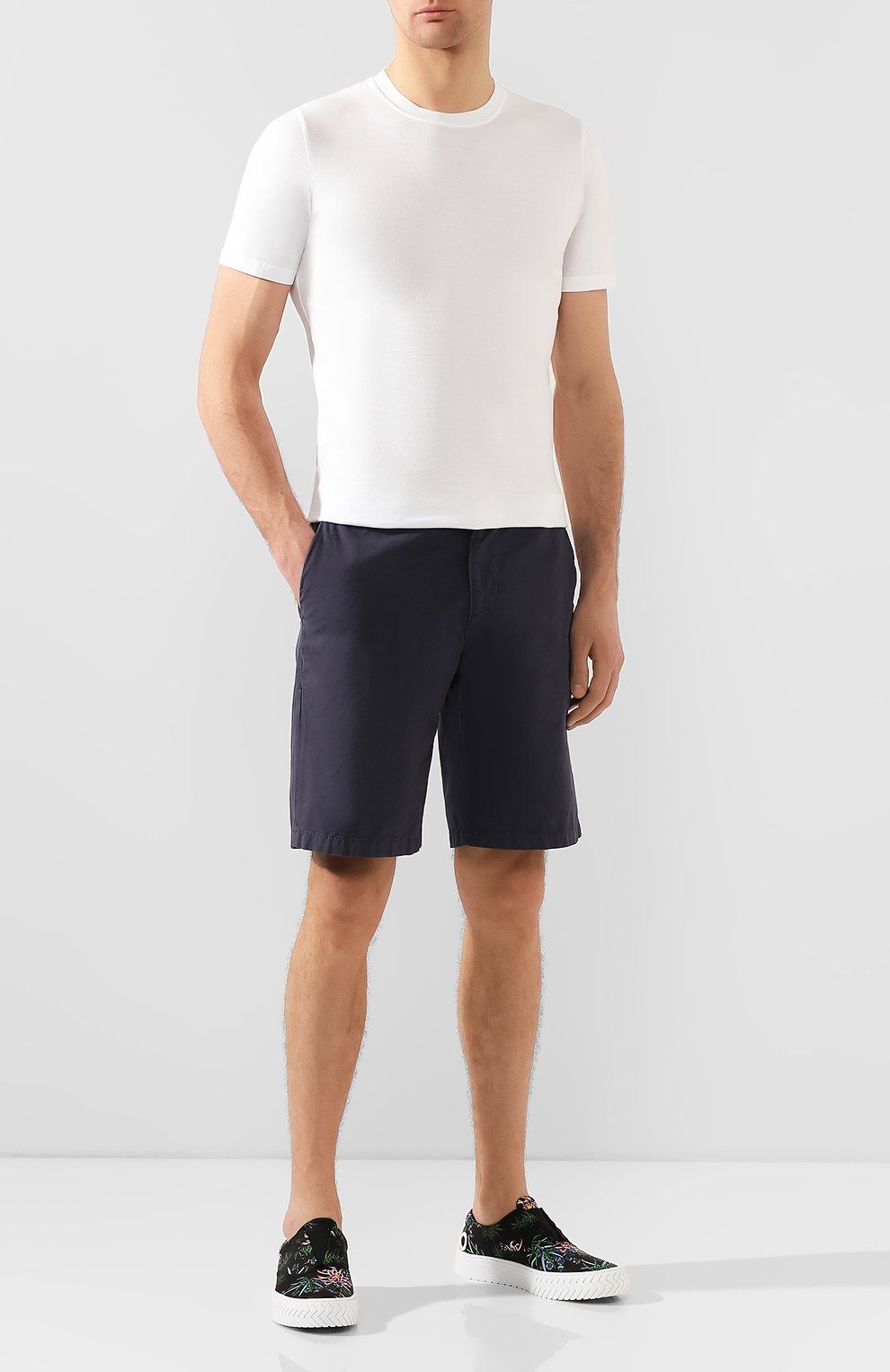 Текстильные кеды k-skate KENZO черного цвета по цене 32450 руб., арт. FA55SN260F77, фото 2 Текстильные кеды k-skate KENZO, арт. FA55SN260F77, фото 2