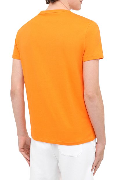 Хлопковая футболка POLO RALPH LAUREN, арт. 710671438, фото 4
