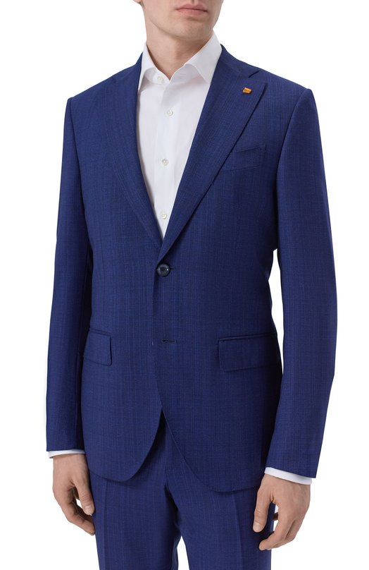 Шерстяной костюм Sartoria Latorre A6I7EF/QJ0174 Синий  A6I7EF/QJ0174 Фото 2