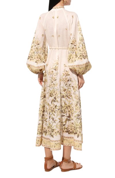 Льняное платье ZIMMERMANN, арт. 1084DSS245, фото 4