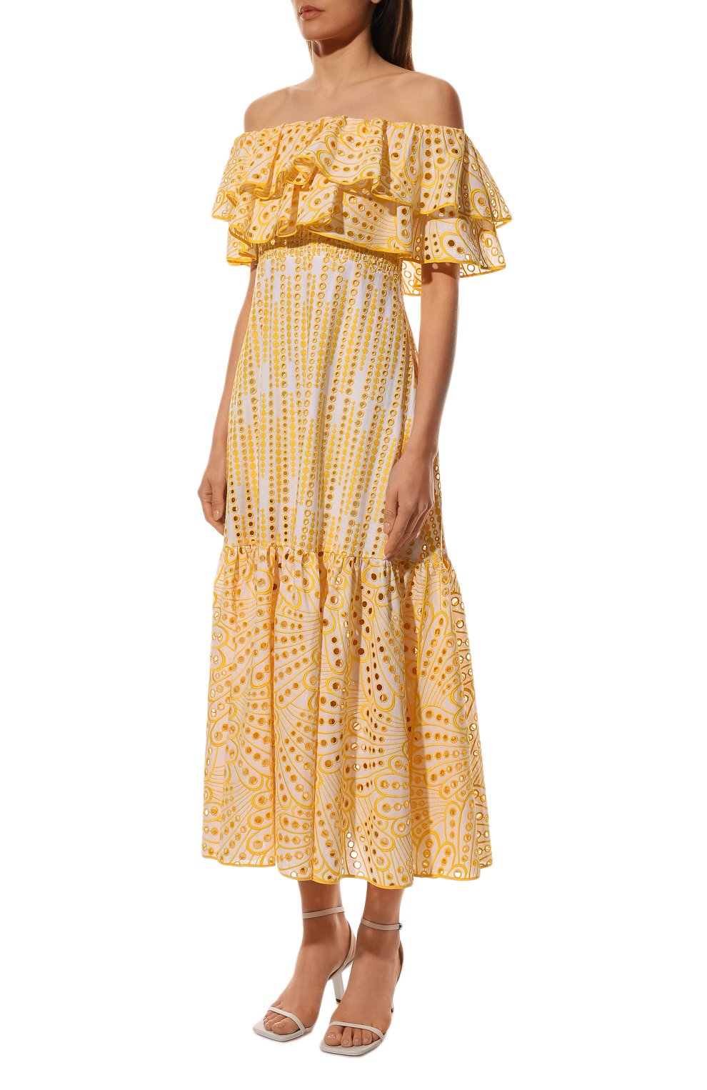 Хлопковое платье CHARO RUIZ IBIZA, арт. 223621, фото 3