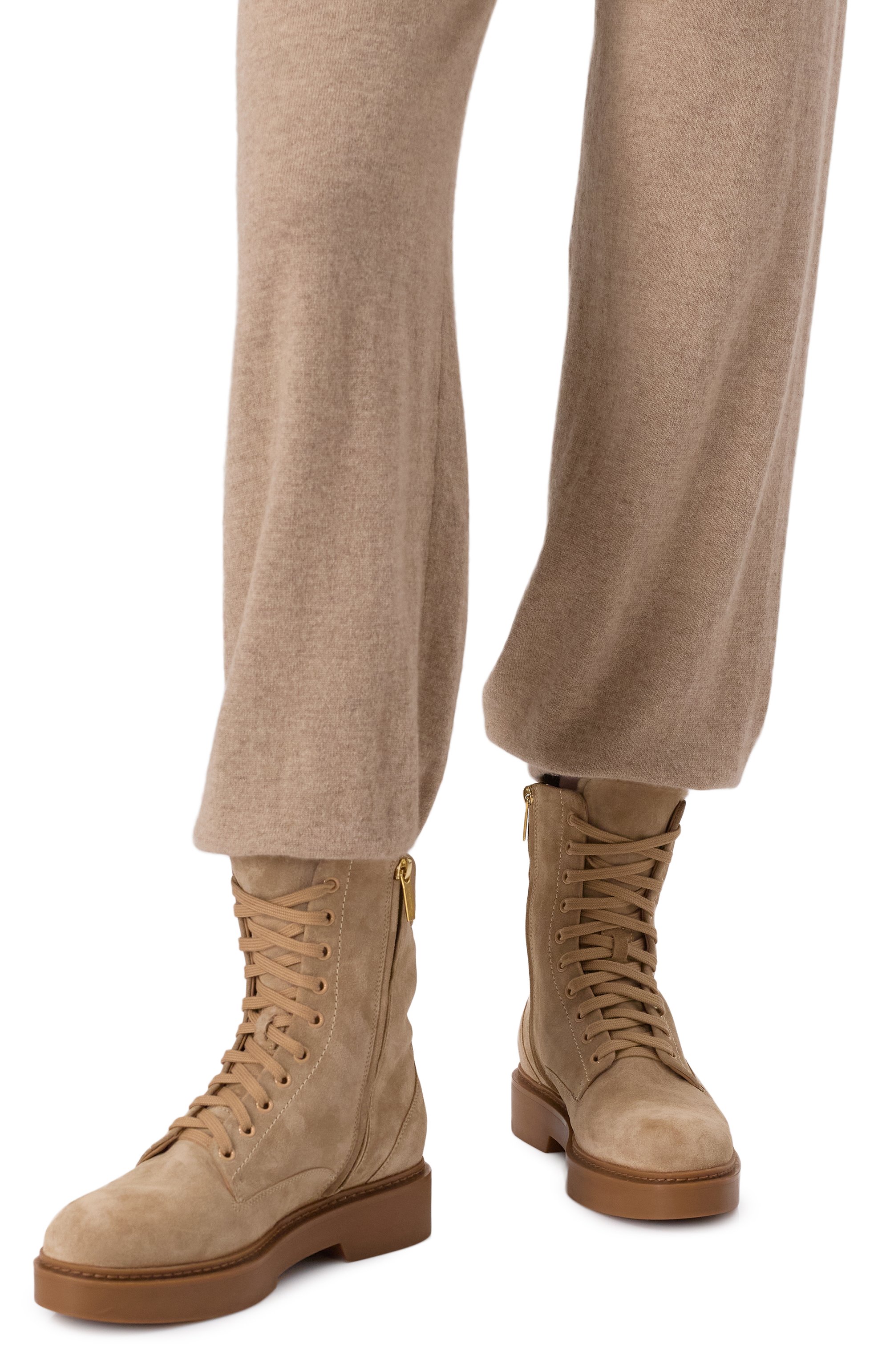 Замшевые ботинки SANTONI, арт. WTHG59511TISAPFR, фото 2