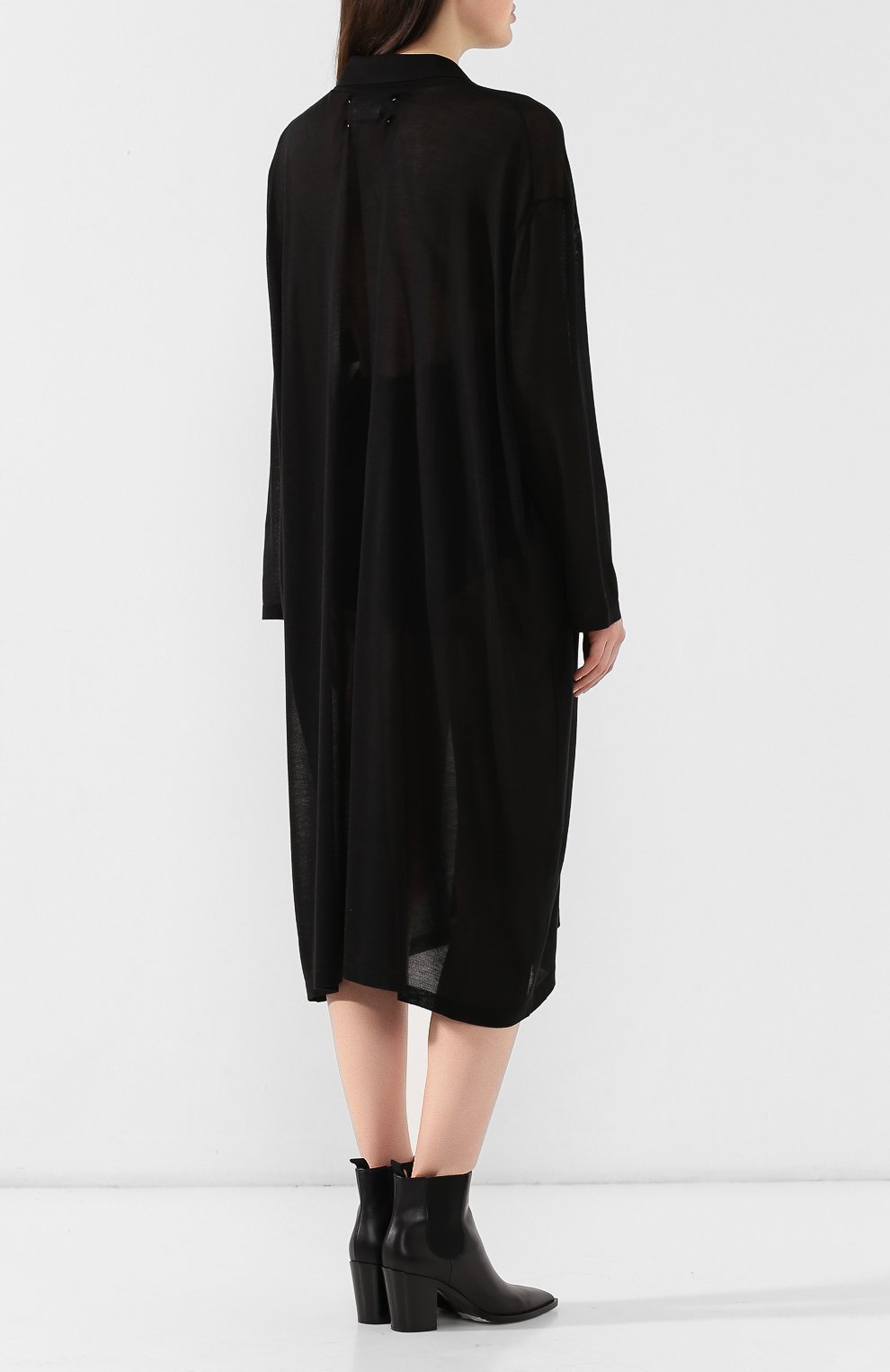 Шелковое платье MAISON MARGIELA, арт. S29HA0485/S16756, фото 4